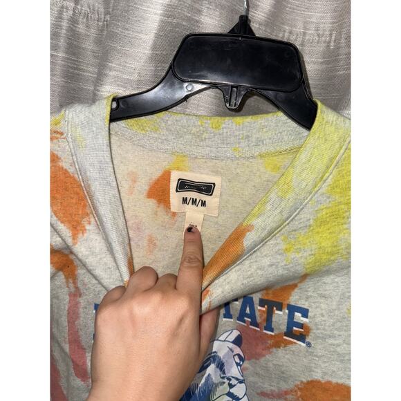 American Eagle Tailgate Tie Dye Penn State University PSU sweatshirt medium - Picture 3 of 5